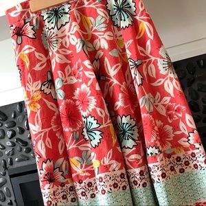 Happy, Cotton, Midi Skirt - size M/L